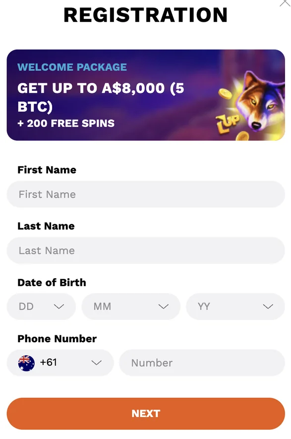 second step registration